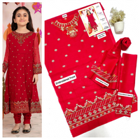 Kids Luxury Lawn 2Pc
