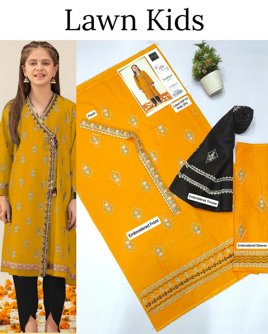 Kids Luxury Lawn 2pc